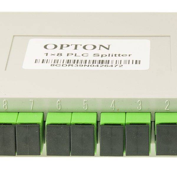 Opton PLC Fiber Splitter Cassette 1x8 SC/APC