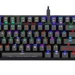 Armaggeddon SMK-9R Low Profile Mechanical Keyboard RGB Programmable 87 Outemu Black Switch Keys