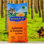 Winner Plus Holistic Salmon & Potato 12Kg – Φυσική Τροφή για Σκύλους με Σολομό & Πατάτα