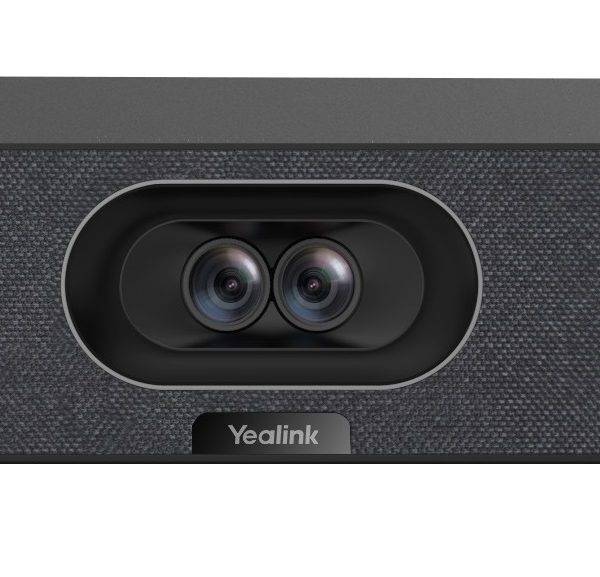 Yealink Video Conferecing Bar USB with Dual-Eye 4K Camera, 8 Microphones, Dual Speakers & AI Features SmartVision40