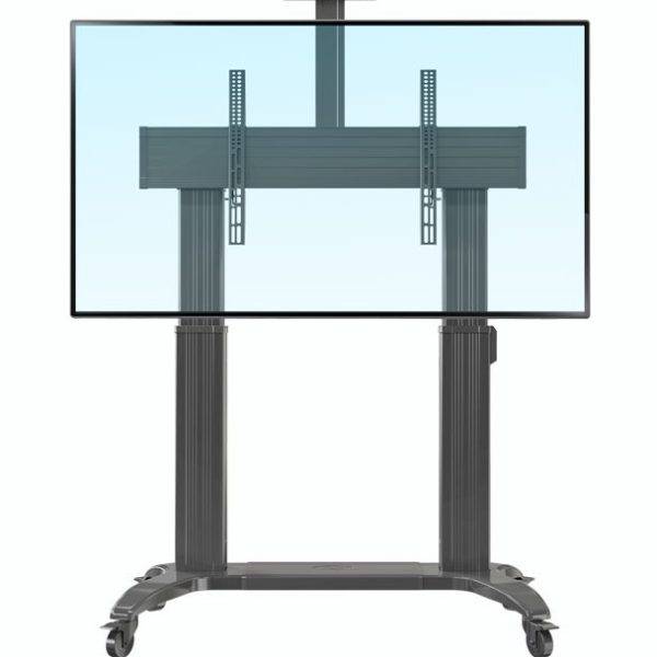 NBMounts TW100 Heavy Duty Motorized TV Trolley Supports up to 110'' & 136Kg Max Height 1.7m