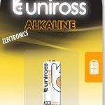 Uniross A23/23AE Alkaline Micro Battery (single)