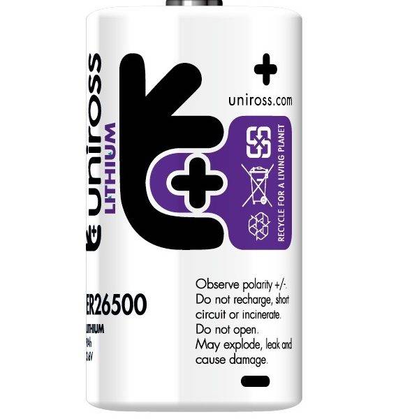 Uniross ER26500-C 3.6V Lithium Battery
