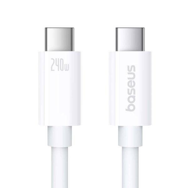 Baseus Cable USB-C to USB-C  Superior Series 2 USB4  240W 1m White