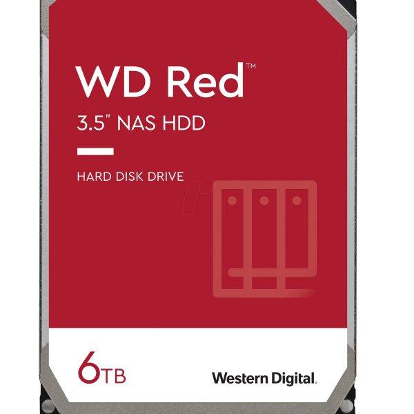Western Digital RED NAS HDD 6TB 256MB WD60EFAX