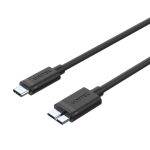 Unitek UC USB-C 3.0 to Micro-B Cable 1.0m Y-C475BK