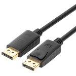 Unitek Y-C610BK DisplayPort 1.2 Cable 4K60Hz M-M 5.0m