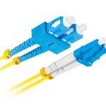 Lanberg Fiber Patch Cord SC/UPC-LC/UPC SM 9/125 Duplex LSZH 2.0m