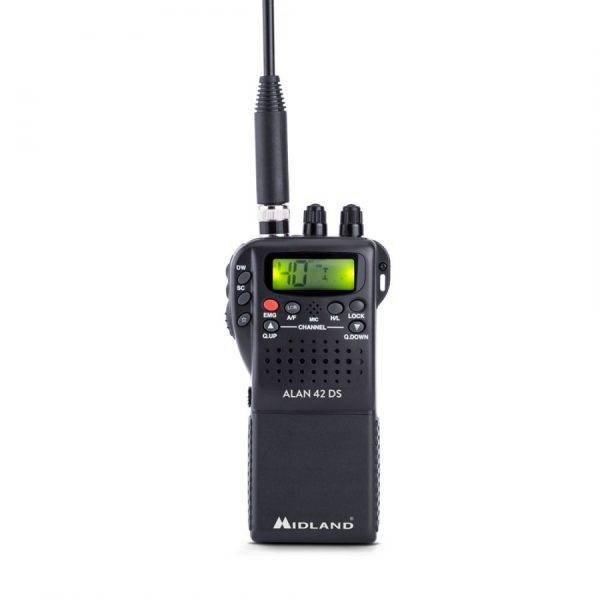 Midland Alan 42DS AM/FM Handheld Radio Transceiver