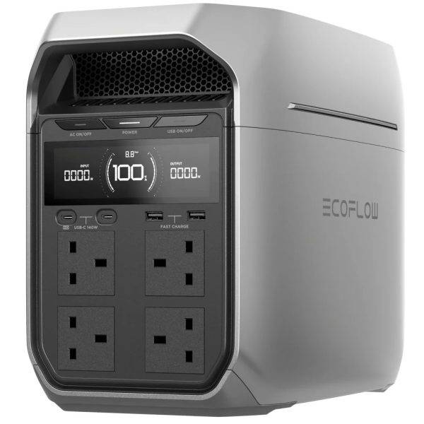 EcoFlow DELTA 3 Plus Portable Power Station 1024Wh 1800W PV1000W