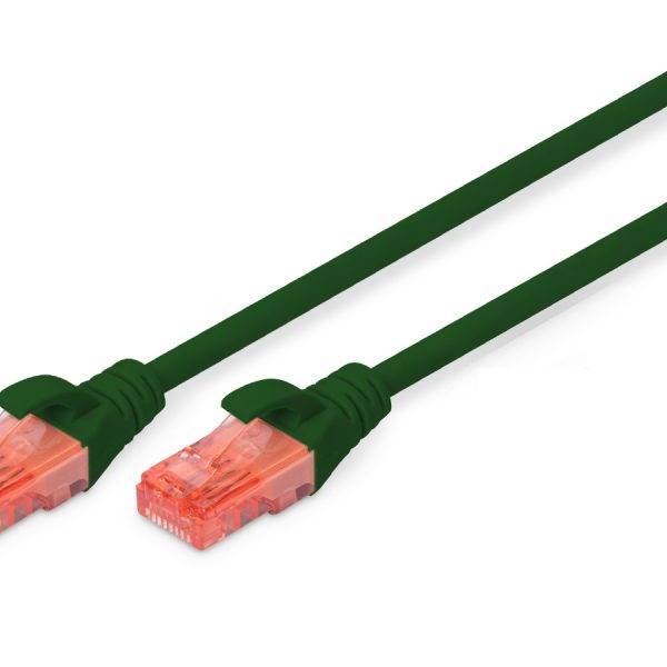 Digitus Ethernet Cable CAT6 Green CU 0.5m