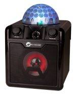 N-Gear DISCO BLOCK 410 Portable Karaoke Speaker with Discoball With 2 Wired Microphones - Image 2