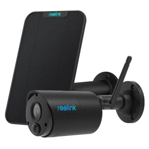 Reolink BUNDLE 2MP ARGUS Eco (Black) + White Solar Panel (24749+24757)