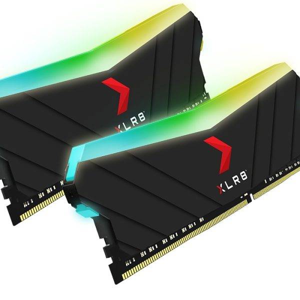PNY RAM DIMM DDR4 3200MHz 2x8GB Desktop Memory Gaming RGB