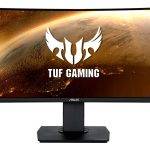 ASUS Monitor TUF Gaming 24'' FHD Curved 165Hz Ergonomic Pivot Speakers VG24VQR
