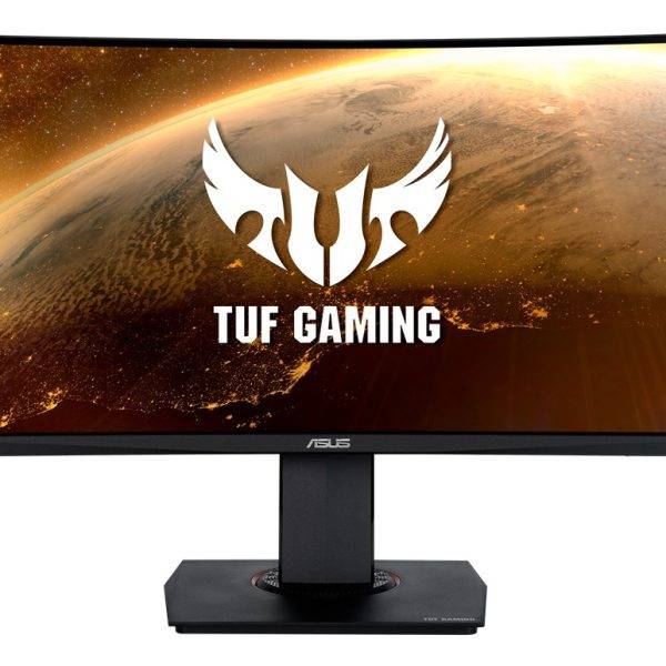 ASUS Monitor TUF Gaming 24'' FHD Curved 165Hz Ergonomic Pivot Speakers VG24VQR
