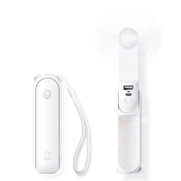 Jisulife Portable Personal Fan F8X Plus White