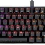 Armaggeddon MKA-5R Mechanical Gaming Keyboard with 87 Fully Programmable Blue Keys