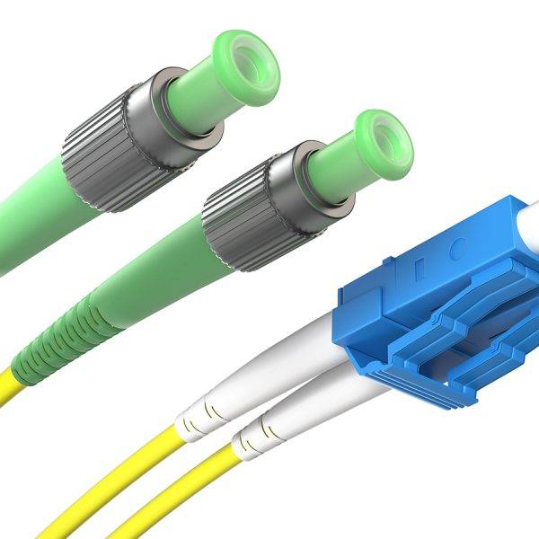 Opton Fiber Patch Cord FC/UPC-LC/UPC SM Duplex 2.0m FCA-LCU-SM-DX-2