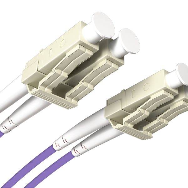 Opton Fiber Patch Cord LC/UPC-LC/UPC MM Duplex OM4  0.5m