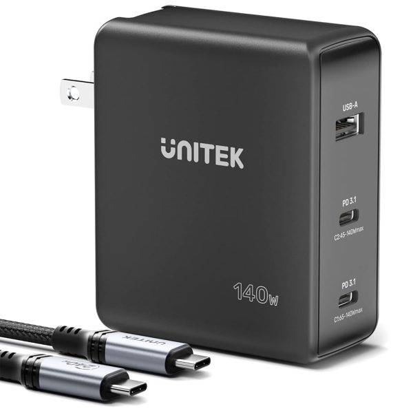 Unitek Charge 140W 4in1 GaN Charger+240W Cable P1115A