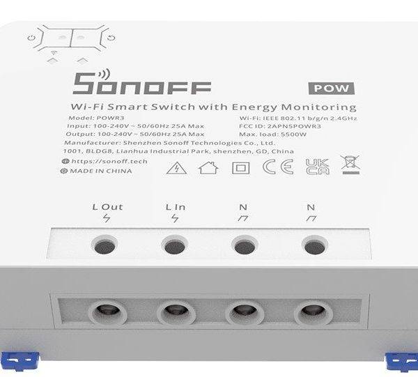 Sonoff Pow R3 25A WiFi Smart Switch