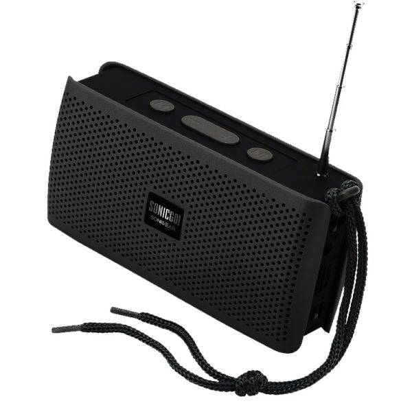 SonicGear SONICGO! RDO30-X Portable BT/FM/USB Speaker Black