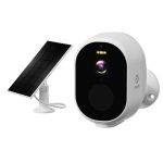 WOOX R4252 Outdoor Battery Camera 3MP with Solar Panel-White