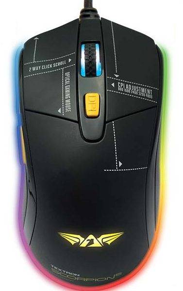 Armaggeddon Scorpion 5 Pro-Gaming Mouse with Free Mousepad