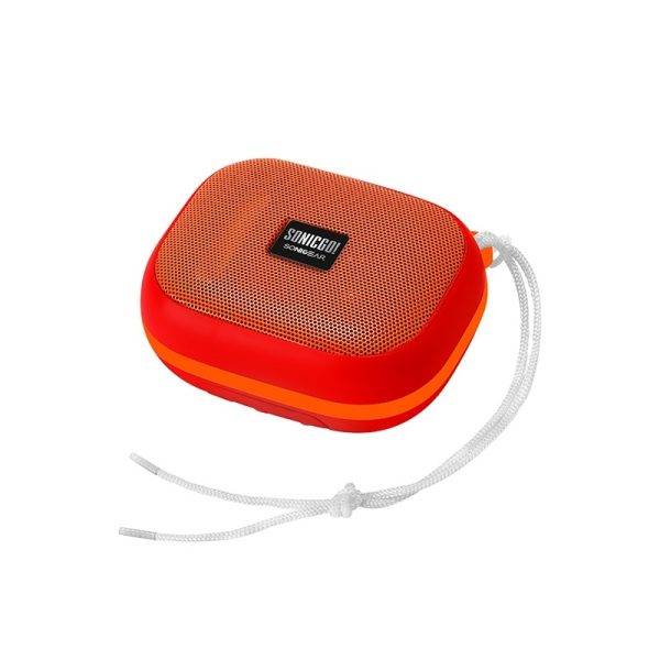 SonicGear SonicGo!101 AQUA Portable IPX7 Bluetooth Speaker Red