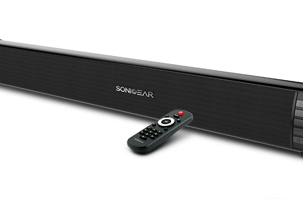 SonicGear SONICBAR 3000 Soundbar for TV/PC 40W RMS Bluetooth, SD Card & FM