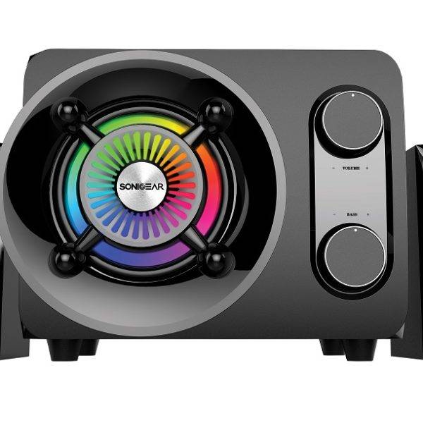 SonicGear Titan7 PRO 2.1 PC Speakers BT/USB/FM/LED 50W