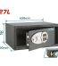 Total electronic safe 27l with digital lock tesf3501 | χρηματοκιβώτιο κυπρος | skroutz cyprus