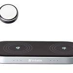 Verbatim WCS-03 3in1 Wireless Charger Qi & MFI Certified for Apple Devices