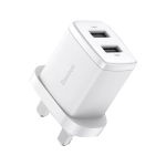 Baseus Charger Wall 2xUSBA 2.1A UK White