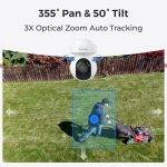 Reolink WIFI Outdoor PTZ Camera 5MP 3x Optical Zoom E1 Outdoor (E540) - Image 3