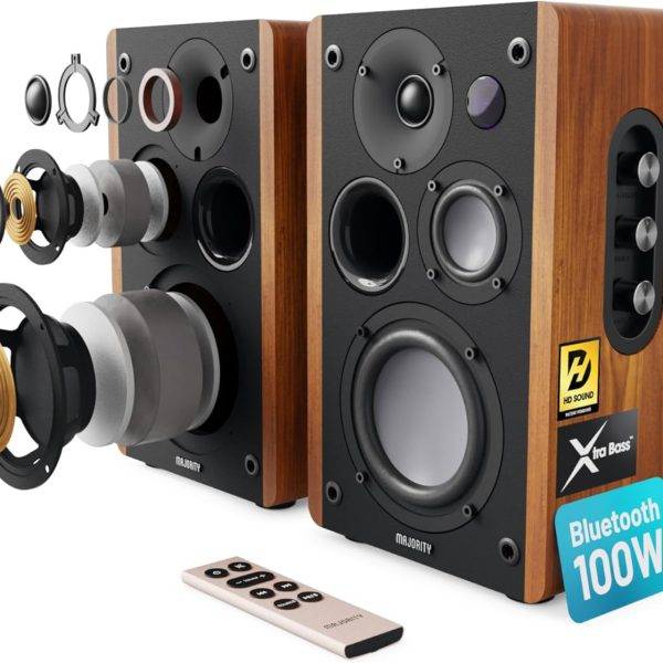 Majority Speakers Active D100 100W 5'' 3-Way BT/USB /DSP