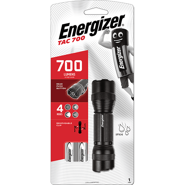 Energizer Light Torch 700 Lumens (2xCR123) - Tactical 700