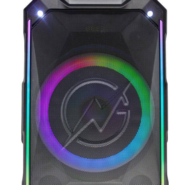 N-Gear FLASH1240 Portable Karaoke Wireless Mic LED/USB/MIC IN/AUX IN
