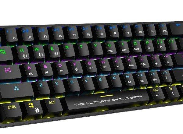 Armaggeddon MBA-61R Black Wireless Bluetooth Mechanical Keyboard 61 Blue Keys