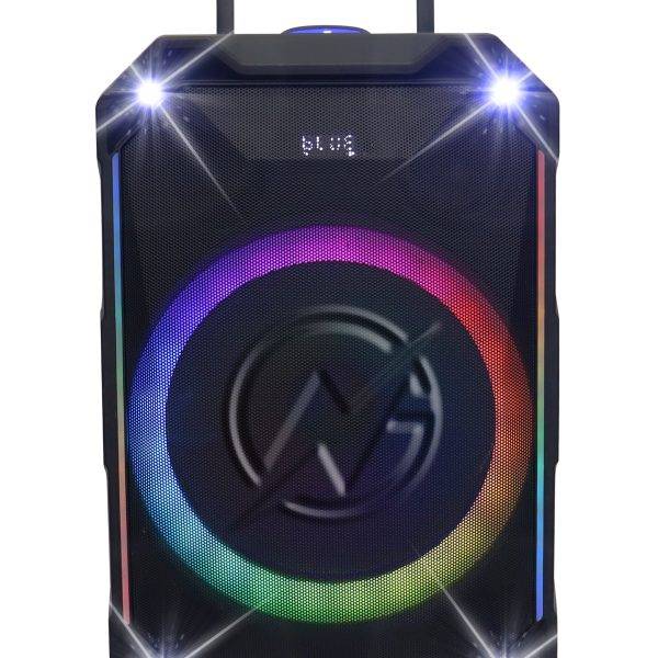 N-Gear FLASH1540 Portable Karaoke Wireless Mic LED/USB/MIC IN/AUX IN