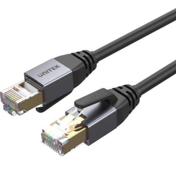 Unitek Network Patch Cable CAT8 Black 20.0m C18149A-20M