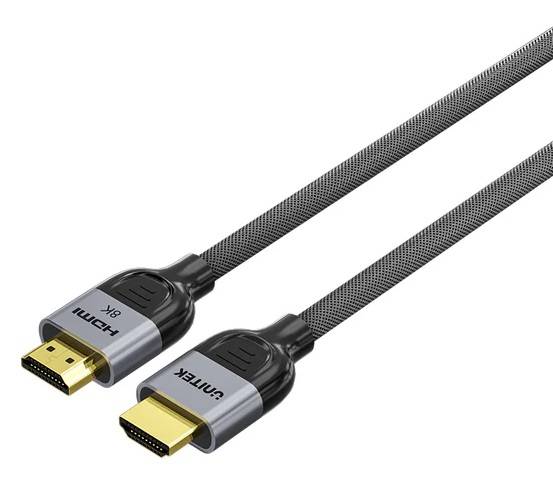 Unitek HDMI 2.1 Cable 8K60Hz Braided 1.5m C11093RGY-1.5M