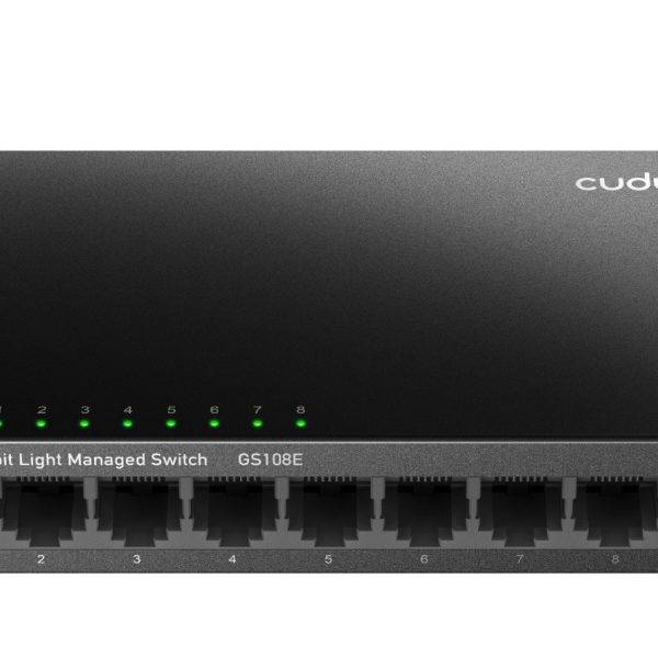 Cudy Switch Gigabit Ethernet Light Managed 8-Port GS108E