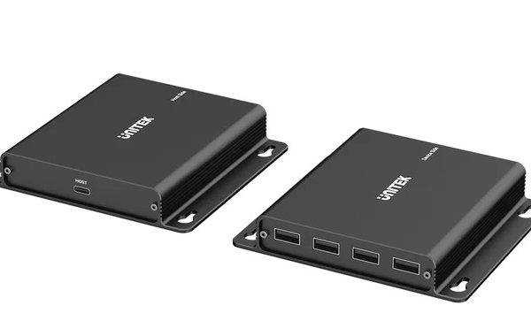 Unitek USB Extender over Ethernet 150m 4Port Hub 5V2A PSU U1222ABK
