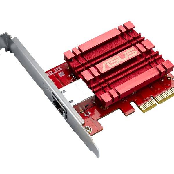 ASUS NETWORKING Card PCIe 10GbE RJ45 QoS PE10GXG-C100C_V3