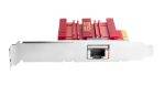 ASUS NETWORKING Card PCIe 10GbE RJ45 QoS PE10GXG-C100C_V3 - Image 2