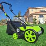 Μηχανή Συντήρησης Τεχνητού Γκαζόν 1800W – Ρυθμιζόμενο Ύψος & Κάδος 45L | Skroutz Cyprus