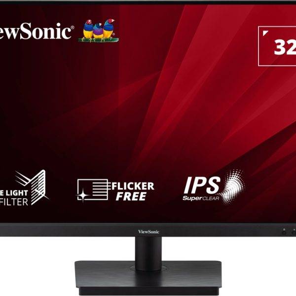 Viewsonic Monitor VA 32" 2K IPS 75Hz HDR10 with Dual HDMI/DisplayPort & Speakers VA3209-2K-MHD