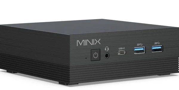 MINIX Mini PC Intel N150 16GB DDR4, 512GB NVMe, Dual LAN, HDMI/DP/USB-C, Win11 Pro DualFan Z150 Aero